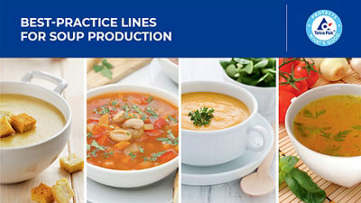 Best practice line solutions for Soups, Stocks & Broths