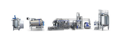 sauces processing line