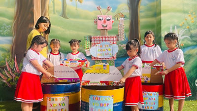 9.489 kg vỏ hộp giấy đã được thu gom thông qua Cuộc thi Tái chế tại Bình Dương năm 2024