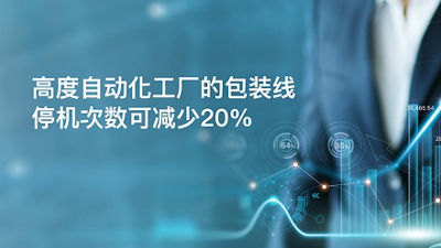 20% fewer packaging line stops in high automation plants