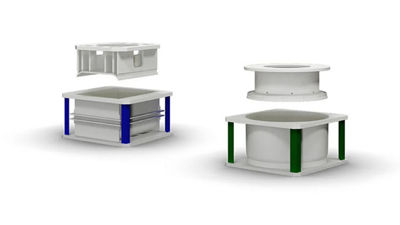Tetra Pak cheese moulds corron and gouda mould