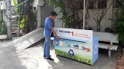 Milk Carton Recycling Collection Program