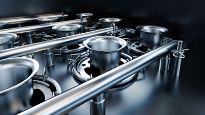 cierre desde el interior de un filtro de bolsa