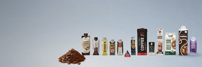 RTD coffee products in Tetra Pak carton packages