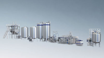RTD coffee production line