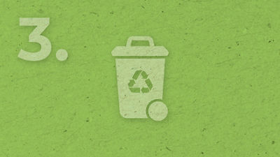 Dispose of the carton in the proper recycling bin