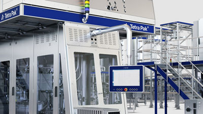 Tetra Pak A3/Flex filling machine with control display