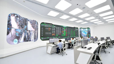 Automation solutions, data on screens for monitoring