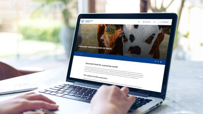 Manual de procesamiento de lácteos (En línea para computadora portátil)
