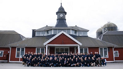 DeLaval Finland visiting Hamra farm