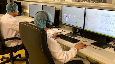 Salle des opérateurs Den East