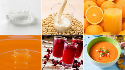 加工食品、牛乳、植物由来の飲料（JNSD）向け食品アプリケーション