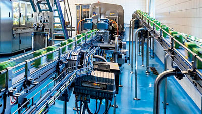 Distribution lines Jamael Food production site
