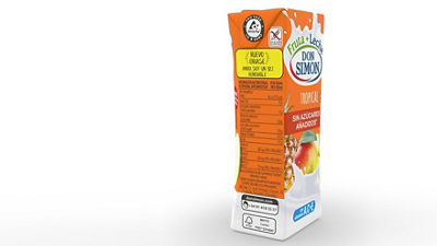 Don Simon juice in Tetra Brik Aseptic carton package