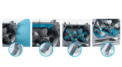 Each nozzle contains several jets