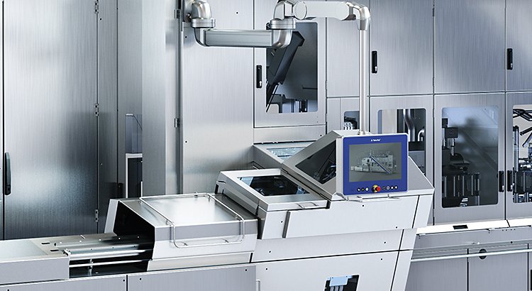 Machine de remplissage Tetra Pak® TR/G7 pour la distribution de produits  réfrigérés.