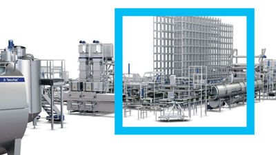 Ligne recommandée pour la production de fromage à pâte semi-dure