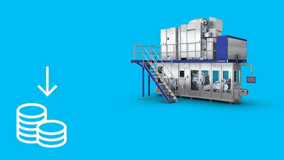 Filling machine and lower cost icon