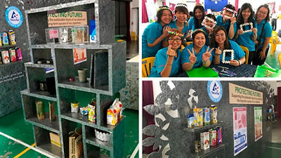 F&N upscycling workshop conducted at Penang Malaysia