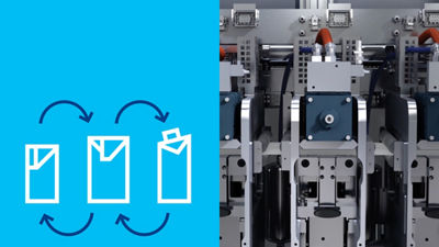 Illstration carton packages and DIMC module