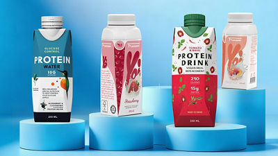 Protein drink in Tetra Top carton package