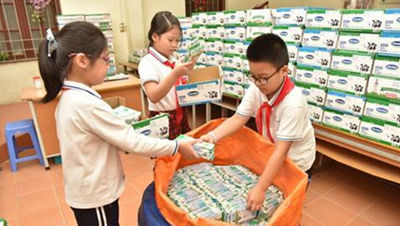 Gần 1 triệu người tham gia thu gom vỏ hộp giấy của Tetra Pak