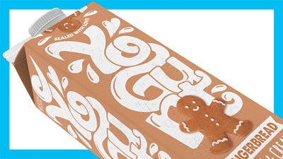 Gingerbread yoghurt in Tetra Rex carton package