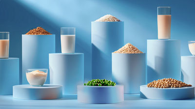 Grains and plant-based beverages