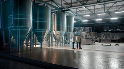 máquina en una fábrica