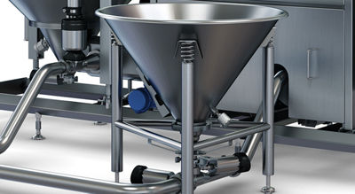 Processe viscosidades mais alta e conteúdo de matéria seca