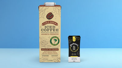 RTD coffee drink in Tetra Brik Aseptic carton packages