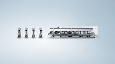 High-capacity extrusion line producing 43,200 ice cream sticks per hour