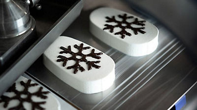 Ice cream decoration equipment