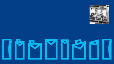 Illustration carton packages, flexible volume conversion