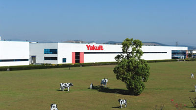 Fábrica da Yakult em Lorena (SP) 
