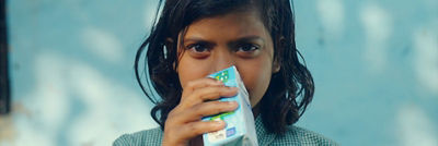 Leaf with water droplet. Caring for the environment.