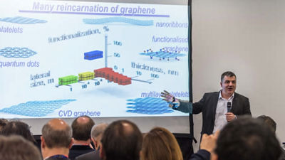 Prof Konstantin Novoselov, lecture graphene