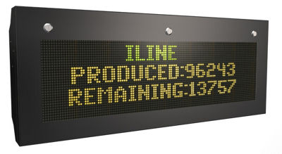 Message display panel