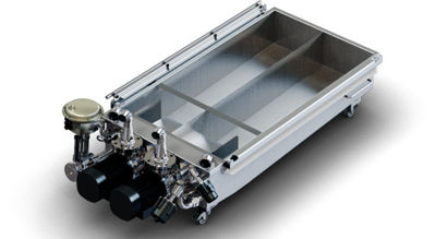 Sistema de limpieza y descarga multidepósito