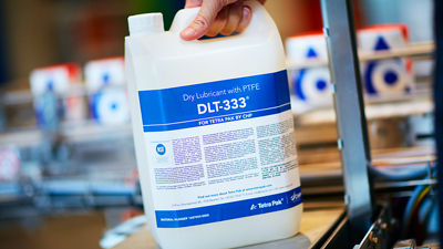 Dry lubricant package