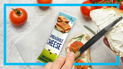 Spreadabel cheese in Tetra Fino Aseptic