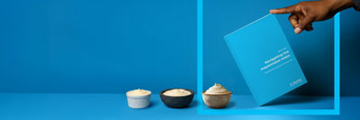 Mayo whitepaper, 3 small bowls with mayonnaise