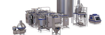 Best-practice line for yoghurt milk with OneStep technology