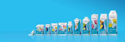 Carton package portfolio for liquid foods