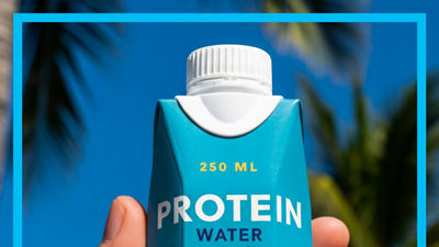 Top package of a nutrition drink.