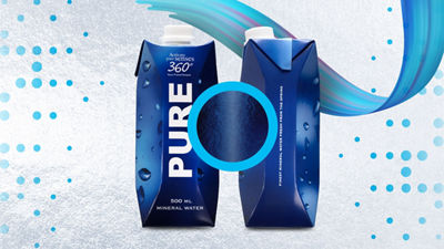 Primer plano de envases