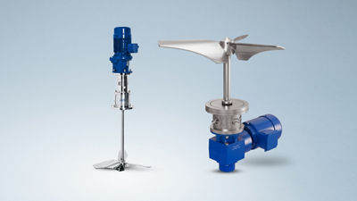 Milk splash and agitator equipment