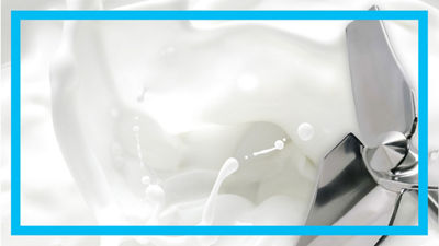 Plant Component agitator in milk