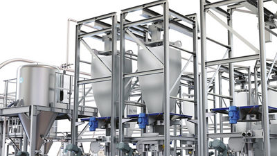 Equipamento para manuseio de pó