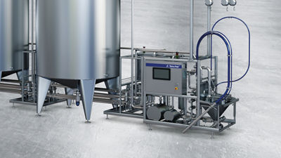 Close up on Tetra Pak Preparation system B
